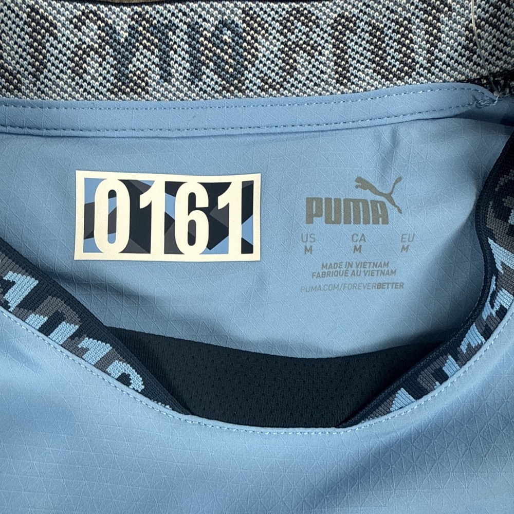 Puma Manchester City Soccer Jersey 2024-2025 Home Football Shirt Size M - Picture 4 of 13